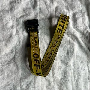 Off White Industrial Belt Long Version